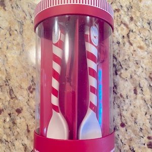 Williams Sonoma Snowman Chef Spoon Set